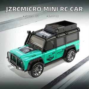 JZRCMicro A-6601A/B Voiture RC miniature 2.4G en plastique 1/64, véhicule tout-terrain à dérive USB, 6 canaux, vitesse réglable, intérieur-extérieur - Product Image 2