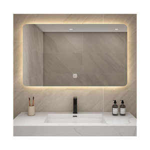 Hiện đại tùy chỉnh sang trọng Gương hình chữ nhật chống sương mù thông minh LED ánh sáng Vanity chuyển đổi tường phòng tắm nhà vệ sinh khách sạn Backlit gương - Product Image 1