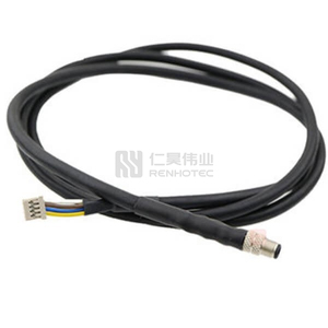 Cảm Biến Cáp Nối Tròn M5 <span class=keywords><strong>4</strong></span> Chân Thẳng Nam Sang Nữ - Product Image 4