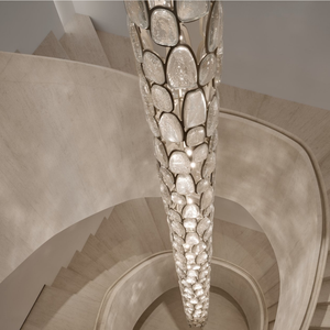 2025 nouveau Design Art <span class=keywords><strong>d</strong></span>écoration sur mesure moderne Cabochon verre lustre luminaires <span class=keywords><strong>pour</strong></span> haut plafond hôtel <span class=keywords><strong>hall</strong></span> <span class=keywords><strong>entrée</strong></span> - Product Image 1