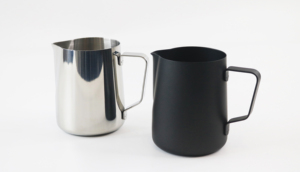 Bulk Customized Minimalist Espresso Milk <strong>Foam</strong> <strong>Cup</strong> Solid Metal Art Creamer <strong>Cup</strong> Stainless Steel Milk Frother <strong>Cup</strong> - Product Image 2