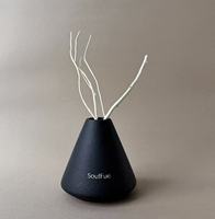 Botol Diffuser Kosong Keramik Matte Minimalis Modern |   Ornamen Dekoratif Meja Botol Pewangi Ruangan
