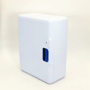 Caja de botiquín de primeros auxilios de plástico Caja de almacenamiento grande montada en la pared con cerradura - Product Image 4