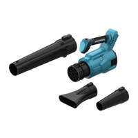 Souffleur portatif Longbank 600W haute puissance avec lumière de travail LED, moteur sans balais 22000 tr/min, flux d'air puissant pour le nettoyage domestique et l'extérieur