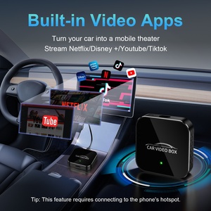 Adattatore Wireless CarPlay Android Auto 3 in 1 con Logo Personalizzato, 2/16GB, Ai-box, Wi-Fi LTE, Magic Ai Box per Auto Vecchie - Product Image 3