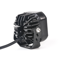 Feux de travail LED carrés de 3 pouces super lumineux blancs pour voiture SUV tout-terrain ATV UTV BUS 12-36V