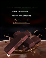 Chocolat noir au lait et beurre de cacao pur en gros de haute qualité pour les collations quotidiennes