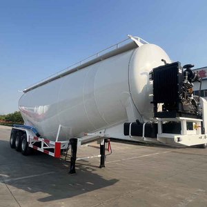 3 оси 45 м3 двигатель компрессор порошок оптом цементный бак полуприцеп - Product Image 2