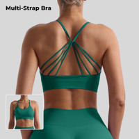 Soutien-gorge de sport sans couture respirant haute résistance antichoc pour femme, bretelles croisées, idéal pour la course à pied - Meilleures ventes