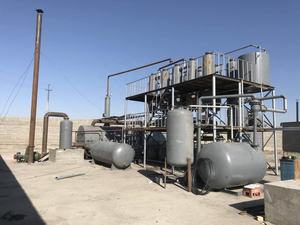 เครื่องกลั่นโรงกลั่นน้ำมันหนักน้ำมันดีเซลน้ำมันปิโตรเลียมชนิดต่อเนื่อง<span class=keywords><strong>แบบ</strong></span>อัตโนมัติที่ใช้น้ำมันเครื่องสีดำ - Product Image 3