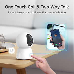 Cámara de Seguridad Doméstica <span class=keywords><strong>Tuya</strong></span> Transfronteriza con Botón de Llamada por Voz, Detección de Movimiento por IA, WiFi 5G y PTZ - Product Image 2