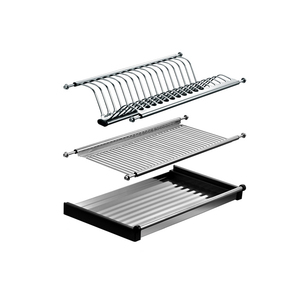 Organizador de Almacenamiento para Fregadero, <span class=keywords><strong>Escurridor</strong></span> Colgante de Vajilla y Tazas, <span class=keywords><strong>Expandible</strong></span> de Gran Capacidad para Gabinetes de Cocina - Product Image 6