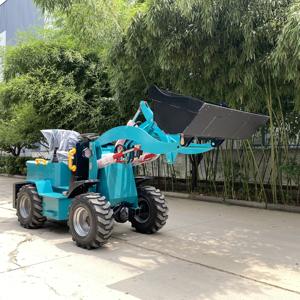 Погрузчик хорошего качества, миниатюрный гусеничный колесный небольшой погрузчик, землеройный Многофункциональный Погрузчик с большим бортовым поворотом - Product Image 4