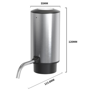 Stainless Steel Electric Decanter Water <strong>Pump</strong> Rechargeable Red <strong>Wine</strong> Aerator and Dispenser Multi-Function Decanter <strong>Pump</strong> - Product Image 2