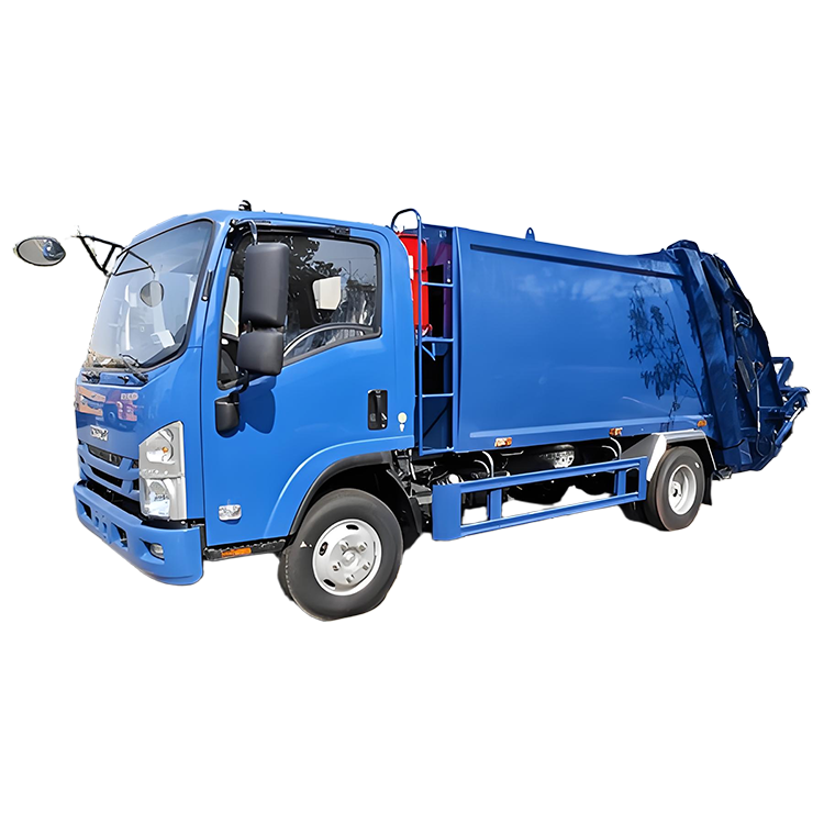 Isuzu 8-party Compressed Garbage Truck