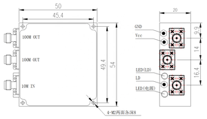 100MHz ổn định cao thấp giai đoạn tiếng ồn liên tục nhiệt độ giai đoạn khóa tinh thể dao động - Product Image 3