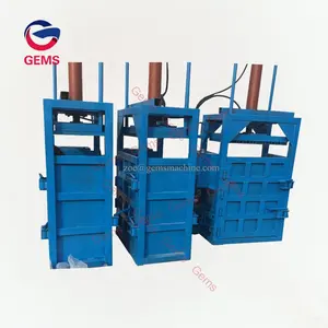 double chamber wood chip baler compress machine wood sawdust packing machine rice husk bagging machine