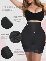 Fesses rembourrées, taille haute, levage de la hanche, bas, fermeture éclair, entraîneur de taille serré, grande taille, beauté du corps