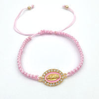 Bracelet ajustable plaqué or Vierge Marie et Saint Jude, protection, prospérité, chance, bijoux catholiques