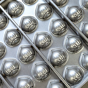 Molde para hornear comercial Horno Hornear Muffin Cake Pan 40 Cavidad Antiadherente en forma de castaña Utensilios para hornear - Product Image 6