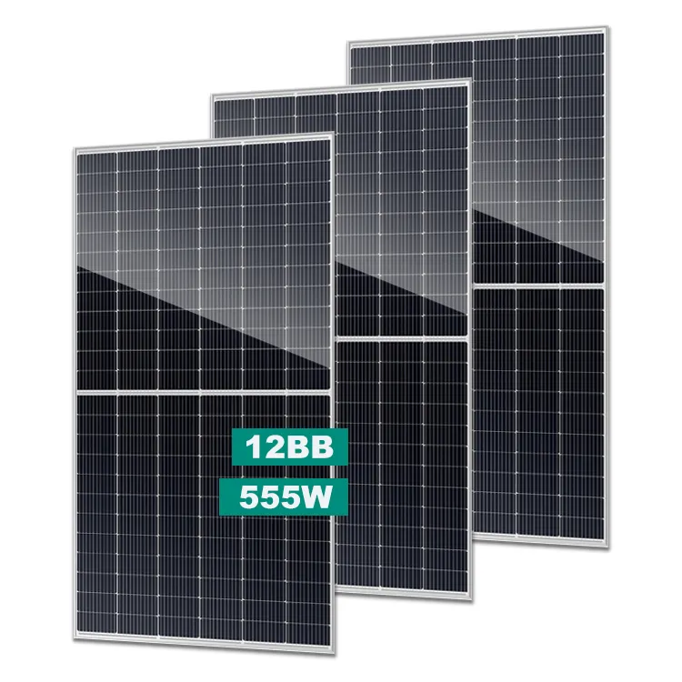 Panel surya 500W fluks tinggi untuk lampu LED dan tampilan