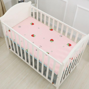 Drap-housse pour lit de bébé 100% coton Jersey tricot drap-housse pour lit de bébé Standard et matelas pour tout-petits - Product Image 6
