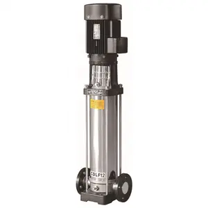 Pompe à eau centrifuge verticale à plusieurs étages en acier inoxydable Grundfo série CDL