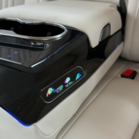 Siège de voiture électrique en cuir de luxe VIP à 2 places avec dossier inclinable pour conversion de fourgonnette professionnelle (V-Class/Sprinter) - Vente directe usine