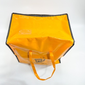 Bolsa de PVC amarilla con logotipo para <span class=keywords><strong>papeletas</strong></span> - Product Image 4