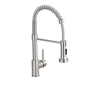 <span class=keywords><strong>Robinet</strong></span> de cuisine moderne en cuivre en gros, personnalisable, avec douchette extractible pour évier de cuisine - Product Image 1