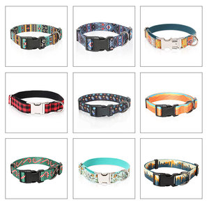 Quick Release Floral Polyester Buckle Adjustable Soft <strong>Custom</strong> Luxury <strong>Dog</strong> <strong>Collar</strong> with Ribbons for <strong>Dogs</strong>-Free Sample - Product Image 3