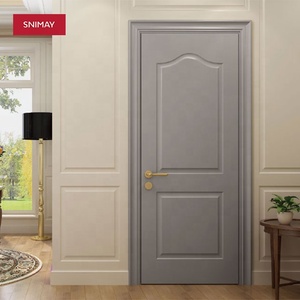 Puerta de madera compuesta, diseño moderno residencial, buena calidad - Product Image 2