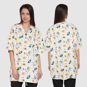 工場卸売2025カスタマイズカラーコットン病院制服<span class=keywords><strong>XXS</strong></span>ナーススクラブ女性男性用Hombre Mujerトップ医療用アパレル - Product Image 4