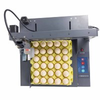 Máquina Codificadora de Huevos de Alta Velocidad con Pantalla Táctil Automática, Impresora de Huevos para Fecha de Caducidad, Logotipo, Estampado para Restaurantes, Flexible