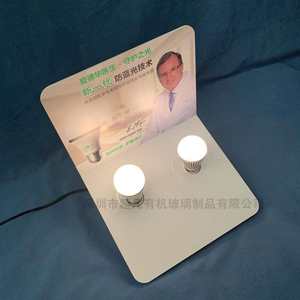 Aangepaste Acryl Led Lamp Display <span class=keywords><strong>Tester</strong></span> Stand Groothandel Desktop Live Display Stand - Product Image 4