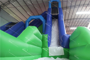 Toboggan gonflable double piste pour adultes et enfants, toboggan gonflable à double voie, toboggan sec gonflable - Product Image 3