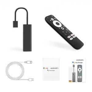 Clé TV Android 14 4K intelligente GD1 <span class=keywords><strong>Firestick</strong></span> Amlogic S905Y4 Quad Core 2 Go RAM 16 Go ROM GPU Mali-G31 Lecteur multimédia pour affichage numérique - Product Image 3