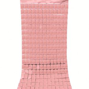 ม่านฝนสำหรับสัตว์เลี้ยงวัสดุสูงสำหรับตกแต่งงานปาร์ตี้ม่านอลูมิเนียมฟอยล์สี่เหลี่ยมติดผนังพื้นหลัง - Product Image 1