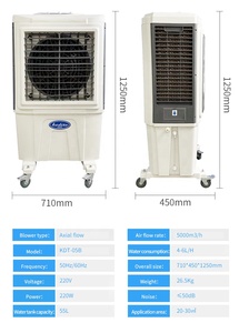 Climatisation portable, refroidisseur d'<span class=keywords><strong>air</strong></span> par évaporation, fabrication d'<span class=keywords><strong>air</strong></span> conditionné - Product Image 3