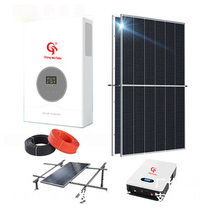 Sistema de Energía Solar para el Hogar Cheng Hao de 1000w 2000w, Monocristalino, Montaje en Techo, Controlador MPPT - Product Image 1