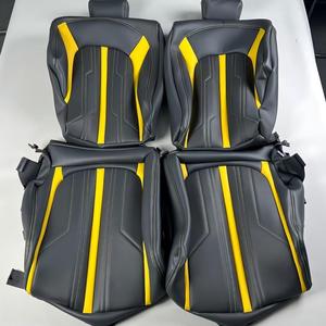 Fundas de Asiento de Cuero de Grano Completo Hechas a Medida, Opciones Multicolores para el <span class=keywords><strong>Interior</strong></span> del SUV <span class=keywords><strong>Audi</strong></span> Q5 - Product Image 1