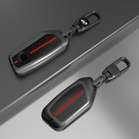 Housse de clé de luxe en alliage de zinc pour les séries 5/7 et plus - Protection de clé de démarrage à distance résistante aux rayures