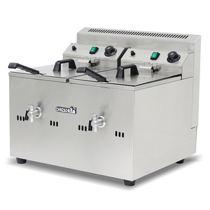 Nồi Chiên Chất Béo Sâu Khí LPG Hai Lít Thương Mại Mới Có Bộ Điều Khiển Nhiệt Độ - Product Image 6