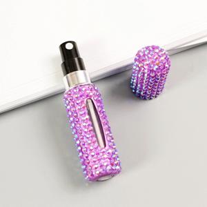 2026 New Style <b>5Ml</b> 10Ml Aluminum Refillable Spray Pump Empty Cosmetic Containers Atomizer for Travel Personal Care - Product Image 3