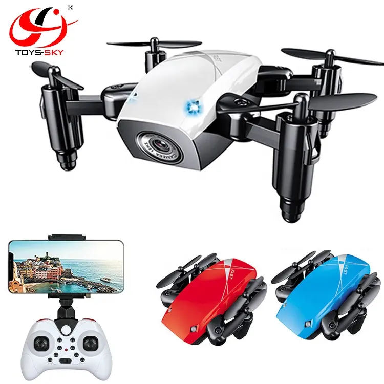 Original Mini drone Camera S9 S9HW Foldable Pocket Quadcopter with 480P Cam WIFI App Control