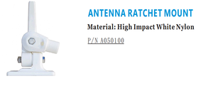 Support d'antenne pour bateau en nylon blanc haute résistance, matériel marin très vendu, acier inoxydable 316 poli haute brillance, robuste - Product Image 5
