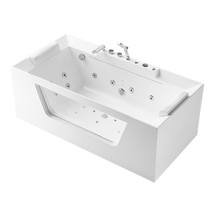 Bañera Portátil Moderna para Adultos, Bañera de Hidromasaje Independiente para Interiores - Product Image 3