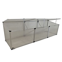 Mini serre en aluminium d'extérieur, mobilier de jardin, mini serre imperméable, véranda, serre