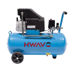 Global best-seller Professional Supplier 206L/MIN 50l piston direct driven lubrication air compressor