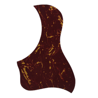 Plaque de protection acoustique autocollante en écaille de tortue nacrée pour guitare, plaque anti-rayures, protection de guitare, pièces de rechange pour guitare